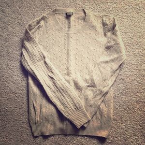 Jcrew Cable-knit sweater